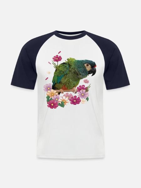 The Maracanã - Men's Baseball T-Shirt - white/navy