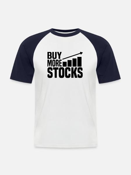 Acheter plus d’actions - T-shirt baseball manches courtes Homme - blanc/marine