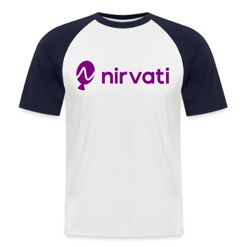 Nirvati Logo - Men's Baseball T-Shirt