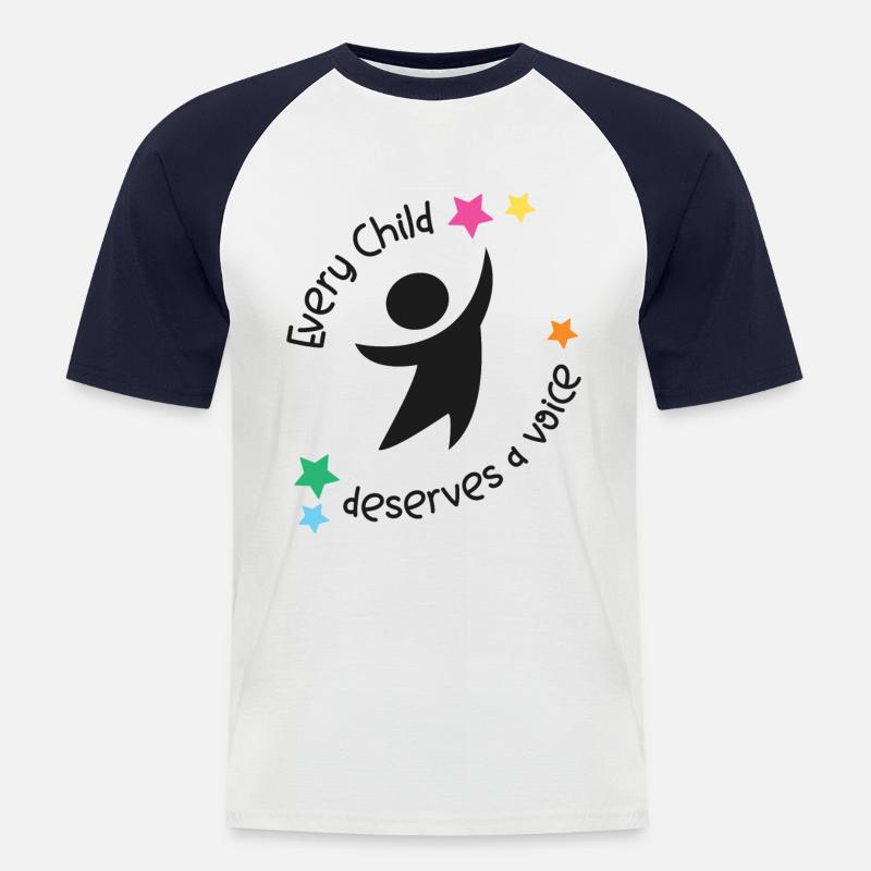 Speech Therapist Therapy Assistant - Männer Baseball-T-Shirt - Weiß/Navy