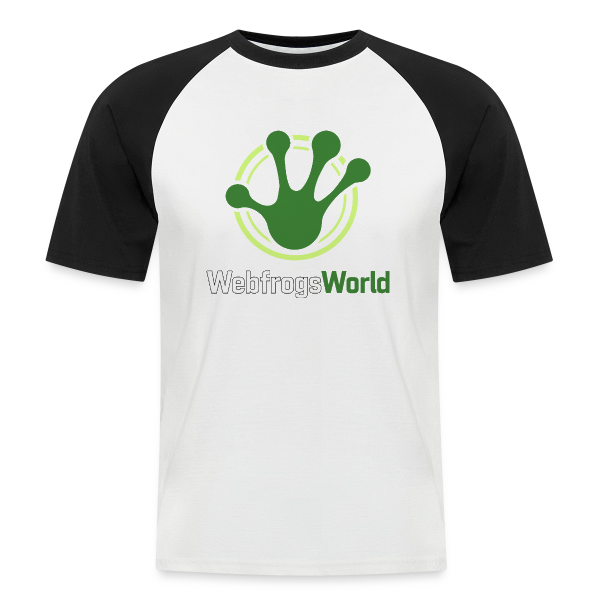 WebfrogsWorld - Koszulka bejsbolowa męska