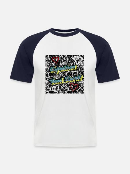 Expedition "GOOD_EARTH" - Shop WoW - 2023 - Men's Baseball T-Shirt - white/navy