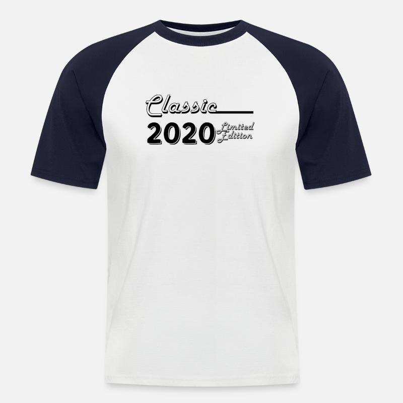 Classic 2020 édition limitée - T-shirt baseball manches courtes Homme - blanc/marine