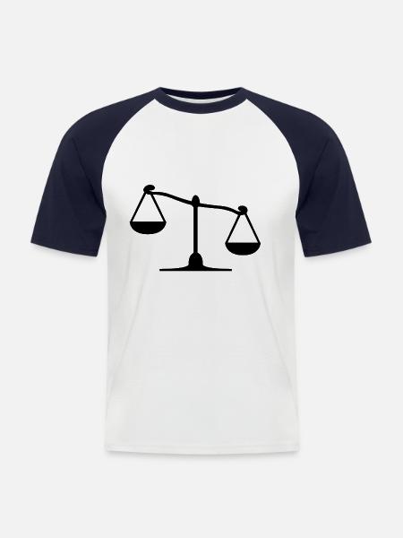 Balance - T-shirt baseball manches courtes Homme - blanc/marine