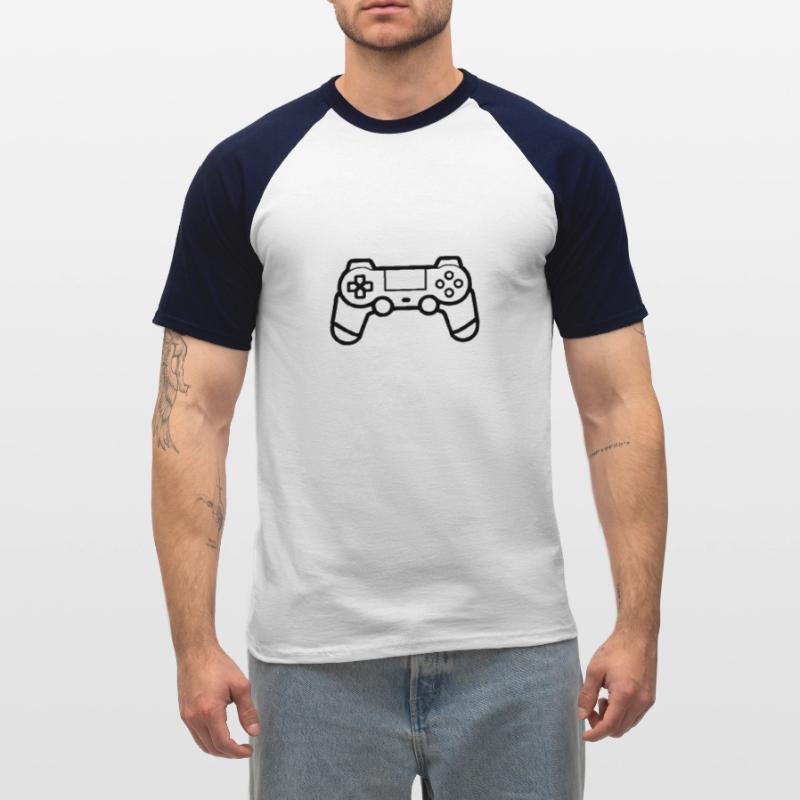 Video game controller Men's Baseball T-Shirt