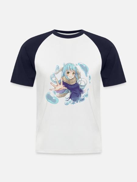 Rimuru Tempest - Men's Baseball T-Shirt - white/navy
