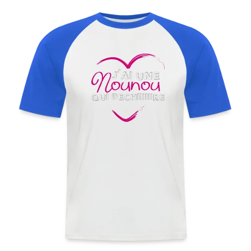La Nounou qui Déchire - T-shirt baseball manches courtes Homme