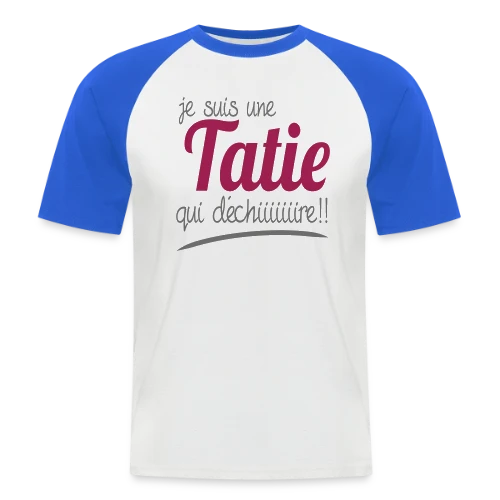 Ma Tatie Qui Déchire - T-shirt baseball manches courtes Homme