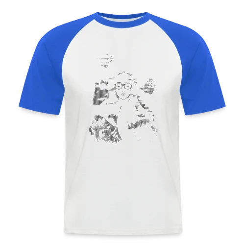 Monde Onirique - T-shirt baseball manches courtes Homme