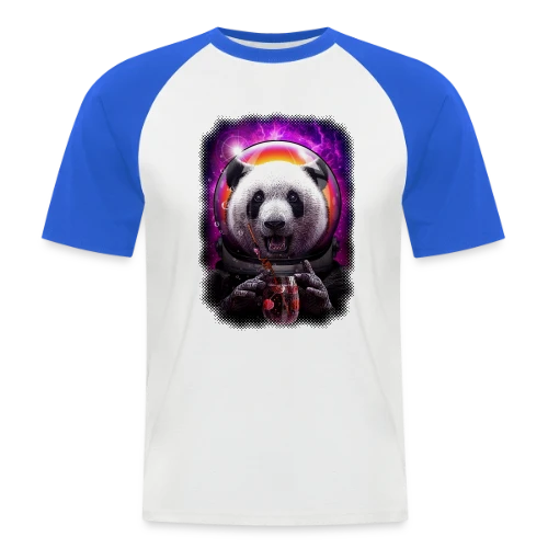 Pandanaut : L'Aventure Spatiale du Panda - T-shirt baseball manches courtes Homme