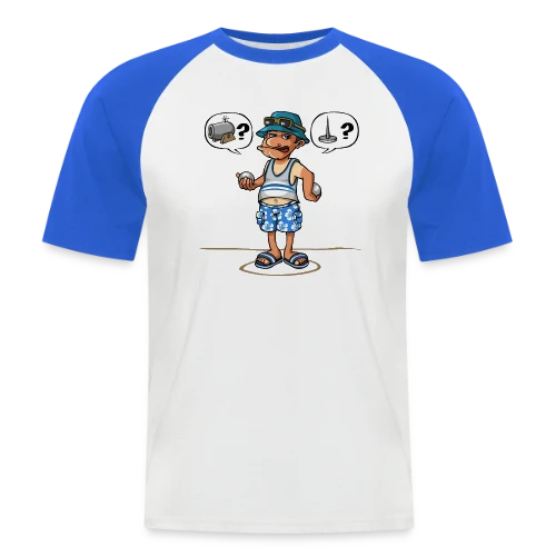 Passion Pétanque - T-shirt baseball manches courtes Homme