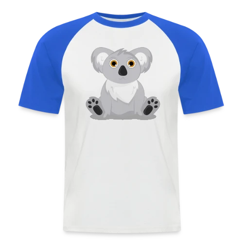 Kamel le Koala : Tendresse Exotique - T-shirt baseball manches courtes Homme