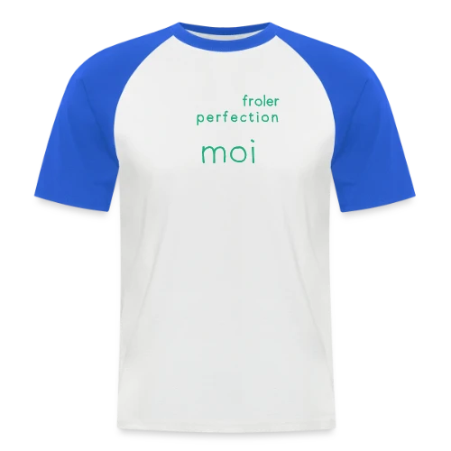 La Perfection - T-shirt baseball manches courtes Homme