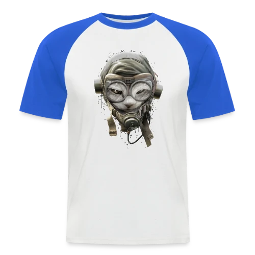 Chat Pilote Champion - T-shirt baseball manches courtes Homme