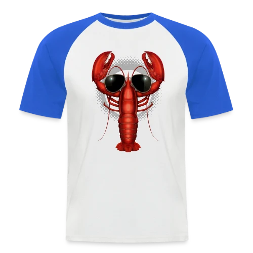 Homard Stylé - T-shirt baseball manches courtes Homme