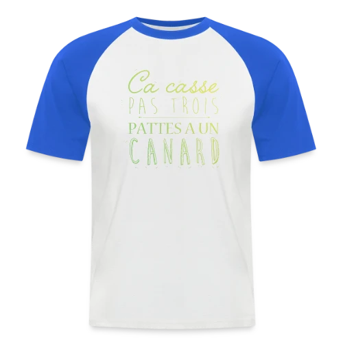 Ça Casse Pas Trois Pattes - T-shirt baseball manches courtes Homme