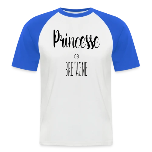 Princesse de Bretagne - T-shirt baseball manches courtes Homme