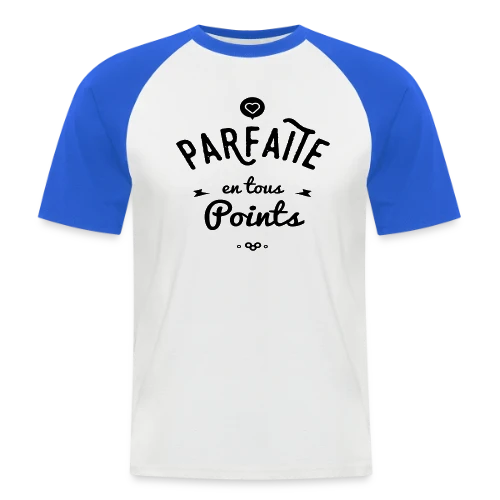 PARFAITE EN TOUS POINTS - T-shirt baseball manches courtes Homme