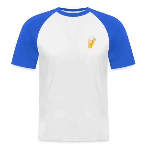 Moi la Pression, Je la Bois ! T-shirt Humour Bière - T-shirt baseball manches courtes Homme