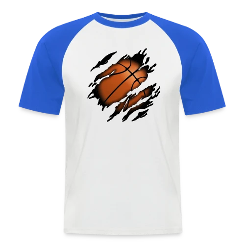 Le Basketball en Moi - Esprit Sportif - T-shirt baseball manches courtes Homme