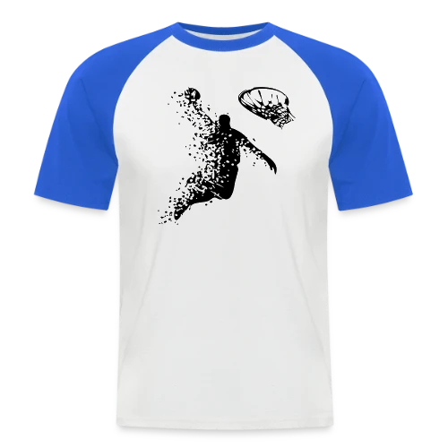 Passion Basketball : Le Donqueo - T-shirt baseball manches courtes Homme