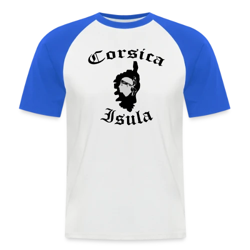 Corsica Isula Vintage - T-shirt baseball manches courtes Homme