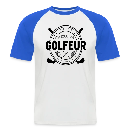 T-shirt Le Super Golfeur - Cadeau Idéal Passion Golf - T-shirt baseball manches courtes Homme