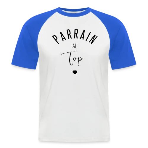 PARRAIN AU TOP - T-shirt baseball manches courtes Homme
