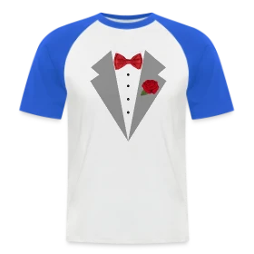 Maquette de T-shirt baseball manches courtes Homme « Mariage - Futur Marié ou Mariée » à imprimer et personnaliser