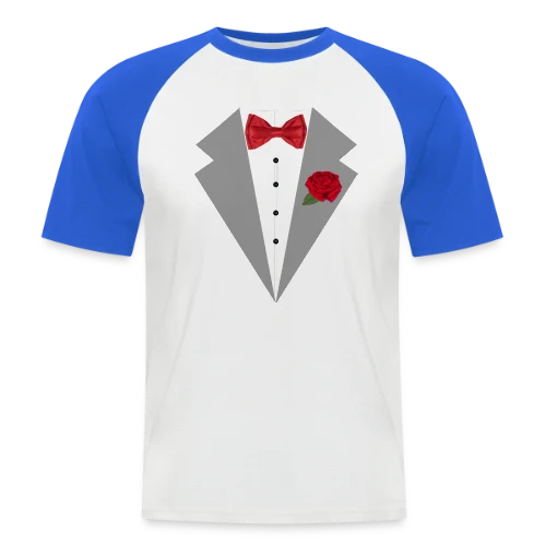Mariage - Futur Marié ou Mariée - T-shirt baseball manches courtes Homme