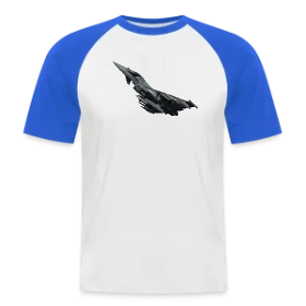 Maquette de T-shirt baseball manches courtes Homme « Chasseur Militaire Moderne » à imprimer et personnaliser