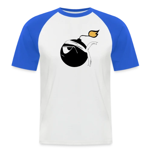 Bombe Corse Rebelle - T-shirt baseball manches courtes Homme