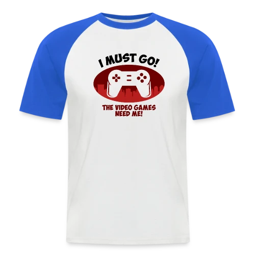 Totalement Gaming ! - T-shirt baseball manches courtes Homme