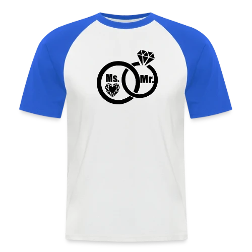 Célébration Mariage - T-shirt baseball manches courtes Homme