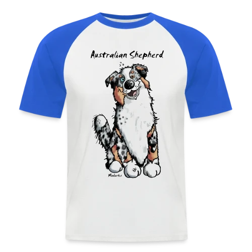 Berger Australien Amusant - T-shirt baseball manches courtes Homme