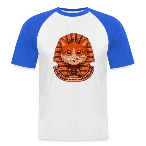 Pharaon Félin - T-shirt baseball manches courtes Homme