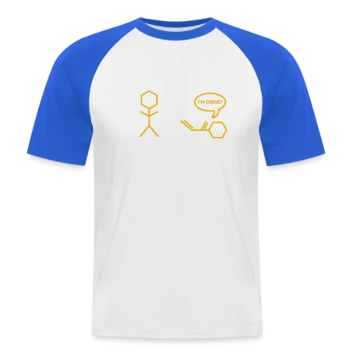 Blague Chimie Diène - T-shirt baseball manches courtes Homme