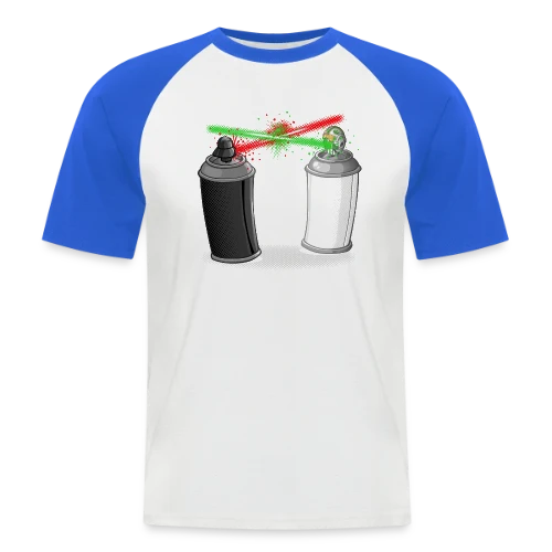 Graffiti Urbain - T-shirt baseball manches courtes Homme
