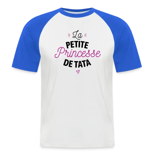 Ma Princesse de Tata - T-shirt baseball manches courtes Homme