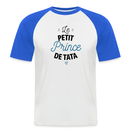 Mon Petit Prince de Tata - T-shirt baseball manches courtes Homme
