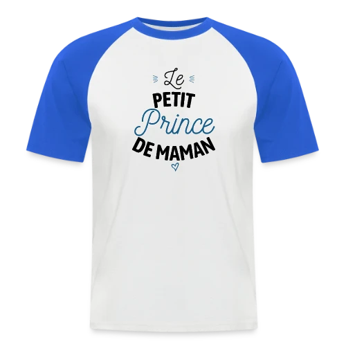 Mon Prince de Maman - T-shirt baseball manches courtes Homme