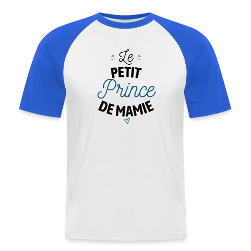 T-shirt Mon Petit Prince de Mamie - T-shirt baseball manches courtes Homme