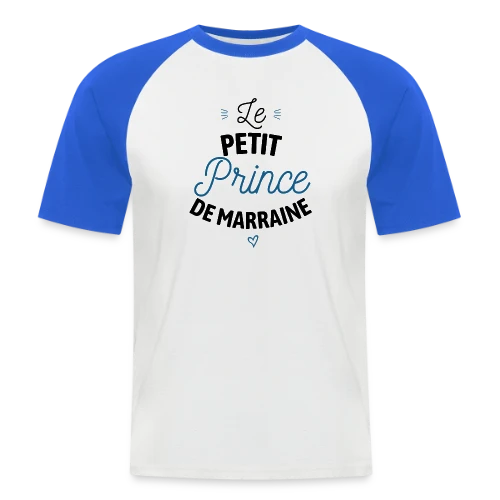 Mon Petit Prince de Marraine - T-shirt baseball manches courtes Homme