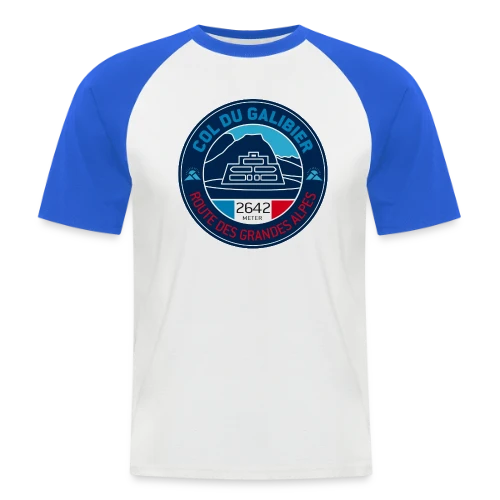 Col du Galibier - Le Sommet Mythique - T-shirt baseball manches courtes Homme