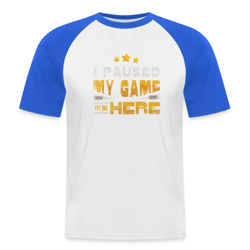 100% Gaming - T-shirt baseball manches courtes Homme