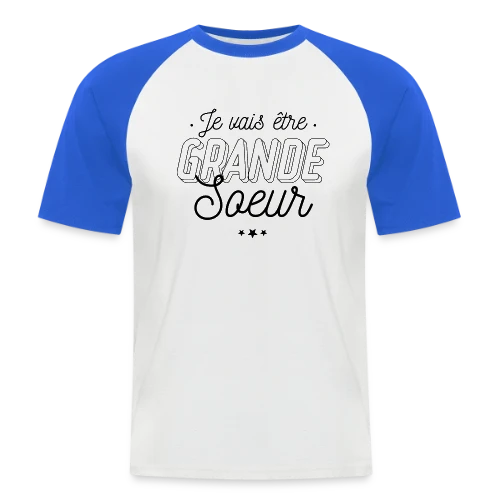 T-shirt Future Grande Sœur : Annonce de Joie - T-shirt baseball manches courtes Homme