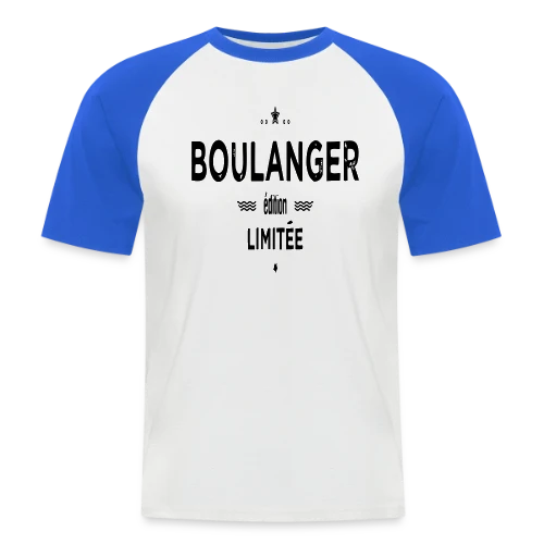 Maître Boulanger - Édition Limitée - T-shirt baseball manches courtes Homme