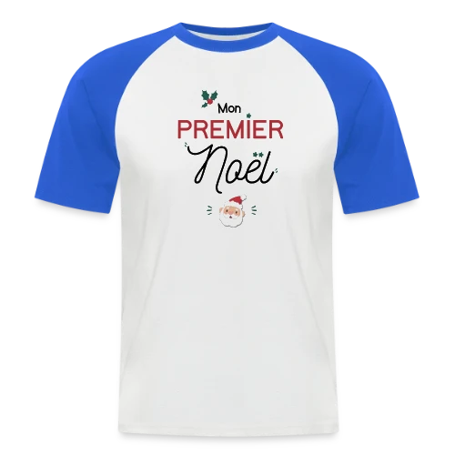 Mon Premier Noël - T-shirt baseball manches courtes Homme