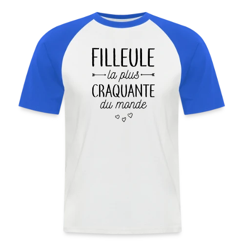 Ma Filleule la Plus Craquante - T-shirt baseball manches courtes Homme