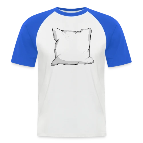 Cocon Douillet Blanc - T-shirt baseball manches courtes Homme